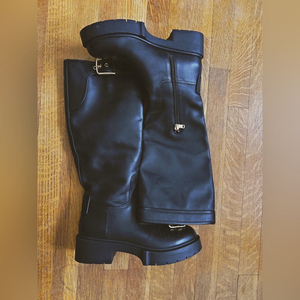 Coach Lilli Leather Boots